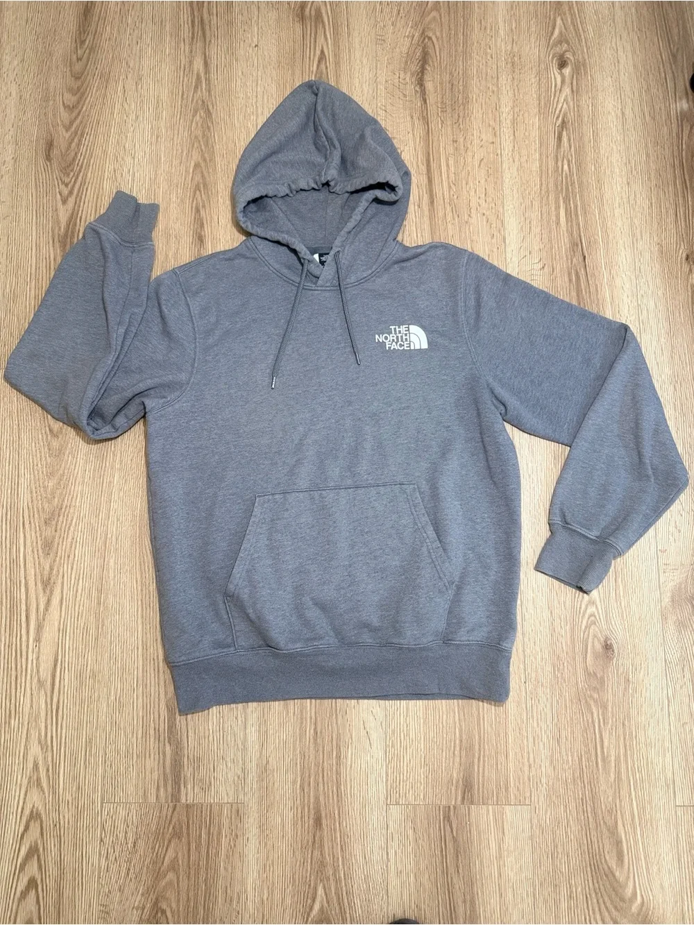 The North Face Men's Heather Gray Pullover Hoodie